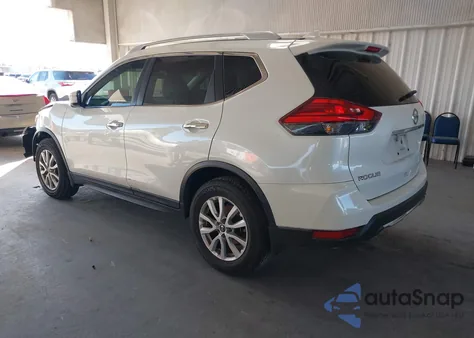 2017 Nissan Rogue Sv из США, поврежденный, VIN KNMAT2MT0HP502862